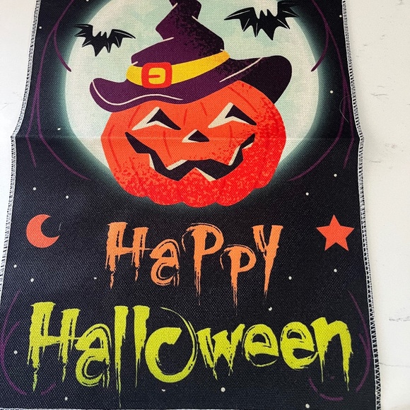 NEW Halloween Garden Flag, Jackolantern garden flag, Fall flag - Picture 1 of 3